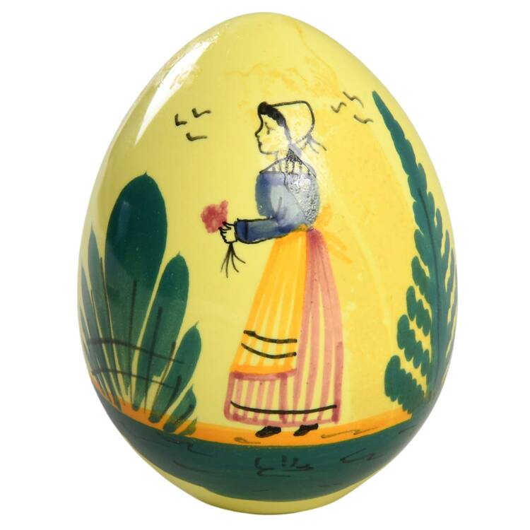 Soleil Yellow (Round) Egg and Stand Egg Only