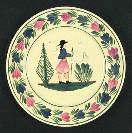 Soleil Yellow (Round) Luncheon Plate