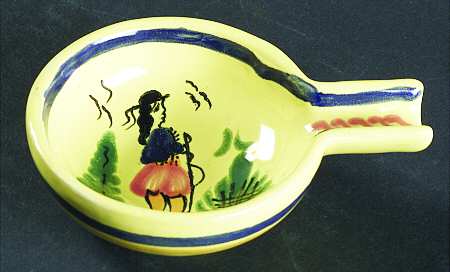 Soleil Yellow (Round) Small Ashtray