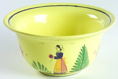 Soleil Yellow (Round) 6" Round Vegetable Bowl