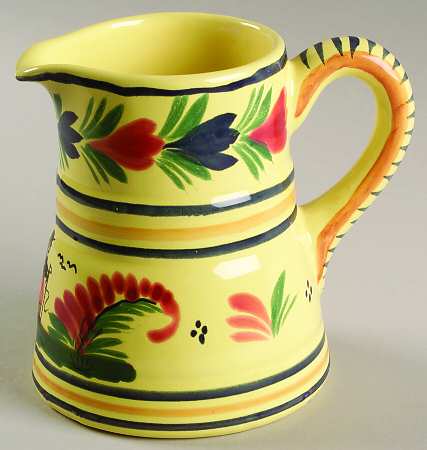 Soleil Yellow (Round) 14 Oz Pitcher