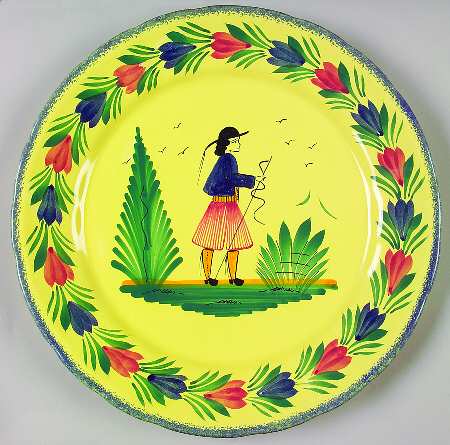 Soleil Yellow (Round) 12" Chop Plate (Round Platter)