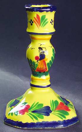 Soleil Yellow (Round) 5" Candlestick