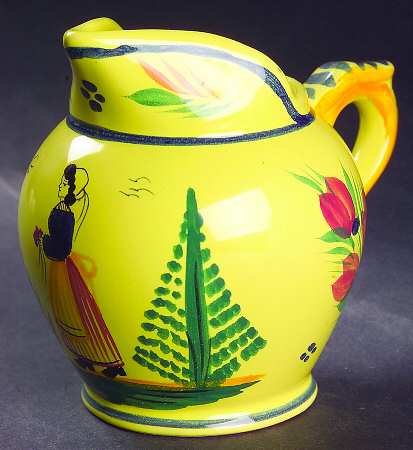 Soleil Yellow (Round) Creamer
