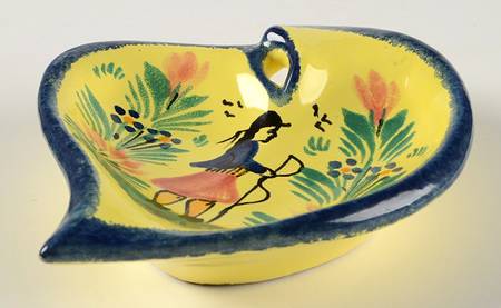 Soleil Yellow (Round) 7" Leaf Dish