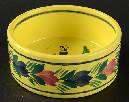 Soleil Yellow (Round) Wine Bottle Coaster