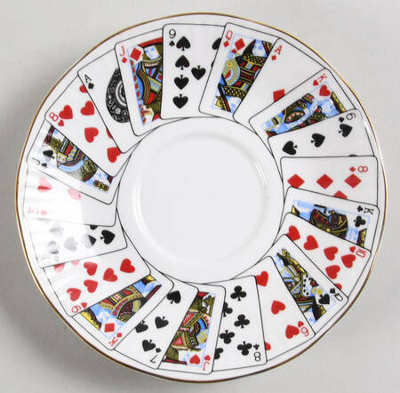 Cut for Coffee Saucer for Flat Cup