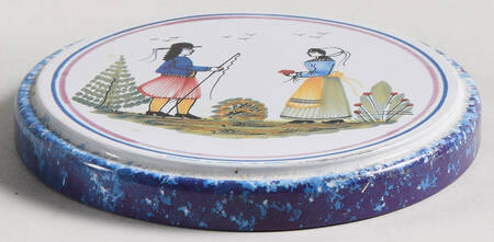 Tradition Lid for Round Metal Box