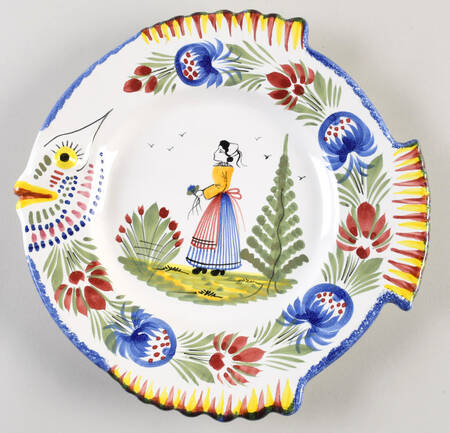 Tradition 9" Fish Platter
