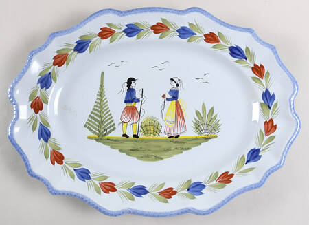 Tradition 17" Oval Serving Platter