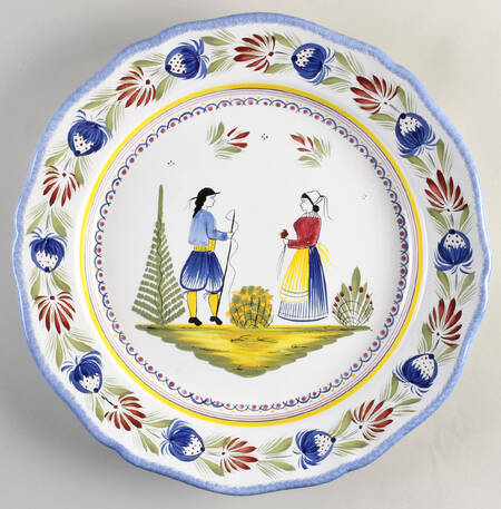 Tradition 15" Deep Round Platter
