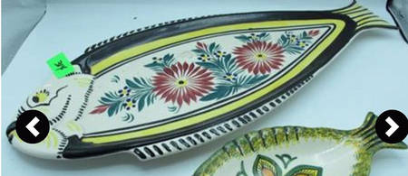 Fleuri 23" Fish Platter