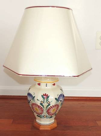 Fleuri 24" Electric Lamp & Shade