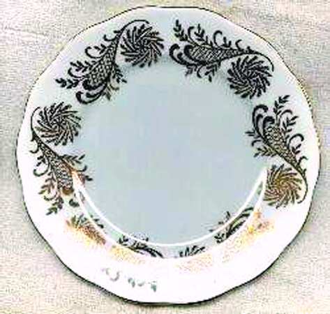 Pinwheel Bread & Butter Plate