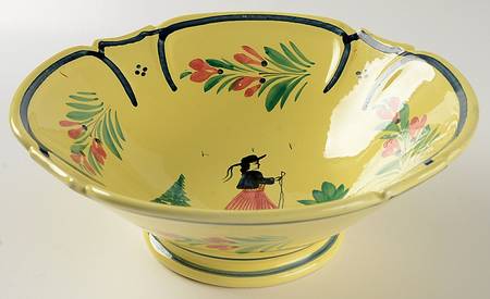 QUI20 10" Footed Bowl