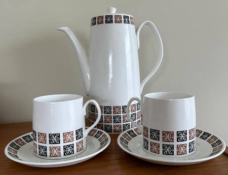 Aida Flat Cup & Saucer Set