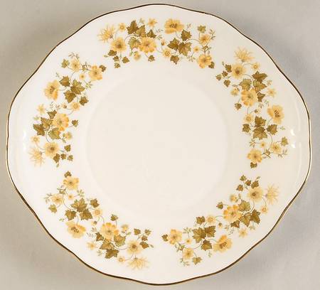 8643 Handled Cake Plate
