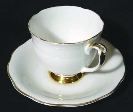 5110 Footed Cup & Saucer Set