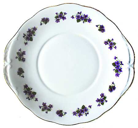 QUA27 Handled Cake Plate