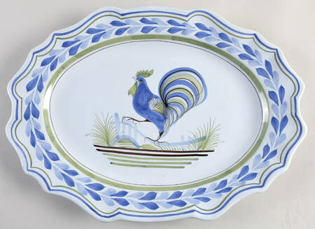 Le Coq Prestigieux 15" Oval Serving Platter