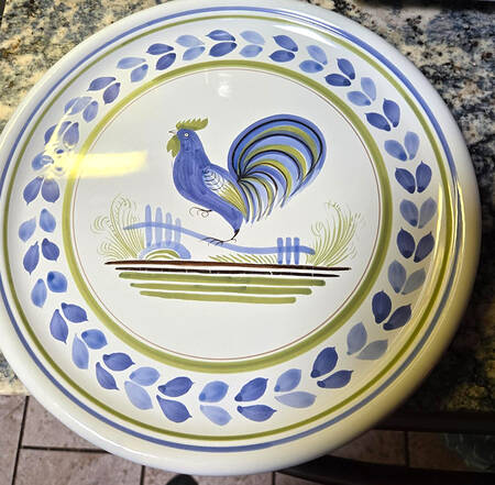 Le Coq Prestigieux Cake Plate