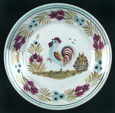 Le Coq Breton Bread & Butter Plate