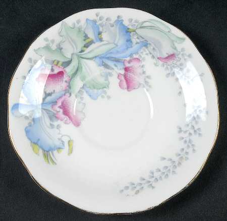 Orchids Saucer for Footed Cup
