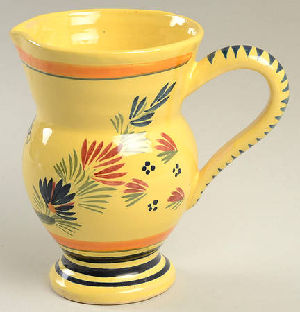Soleil Yellow (Octagonal, Man) 10 Oz Pitcher