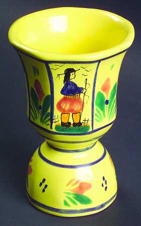 Soleil Yellow (Octagonal, Man) Double Egg Cup