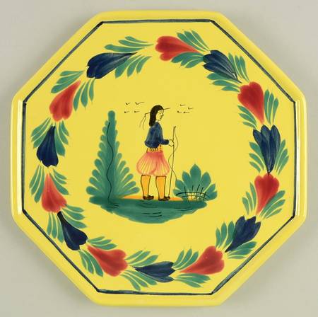 Soleil Yellow (Octagonal, Man) Octagonal Trivet