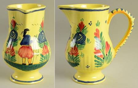 Soleil Yellow (Octagonal, Man) 40 Oz Pitcher