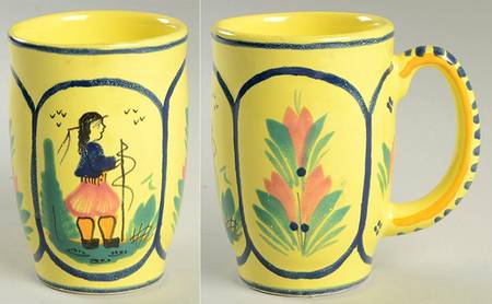 Soleil Yellow (Octagonal, Man) Mug