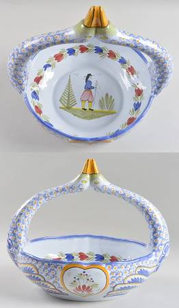 Henriot (Lady Or Man Center) 11'' Swan Basket