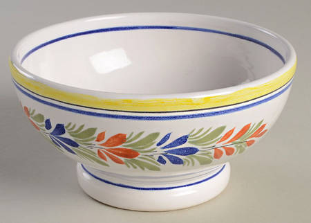 Henriot (Lady Or Man Center) Pedestal Bowl