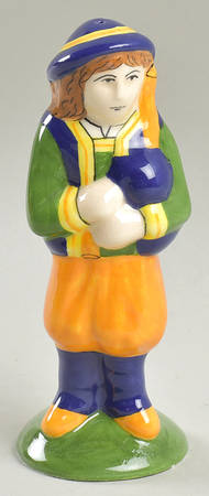 Henriot (Lady Or Man Center) Figural Pepper Shaker