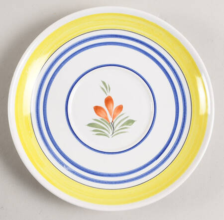 Henriot (Lady Or Man Center) Saucer for Breakfast Cup