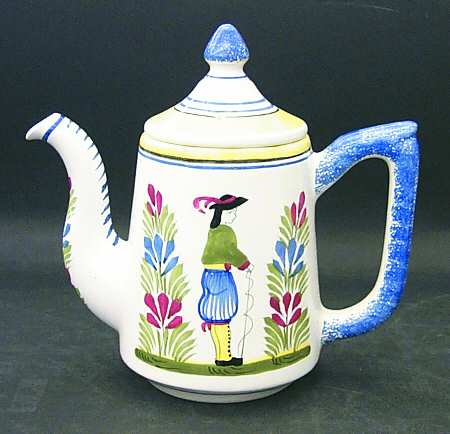 Henriot (Lady Or Man Center) Coffee Pot & Lid