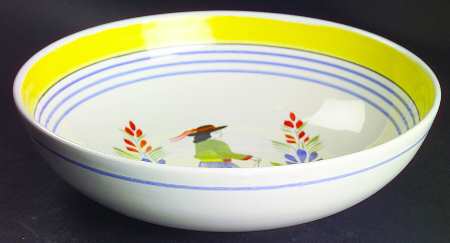 Henriot (Lady Or Man Center) 9" Round Vegetable Bowl