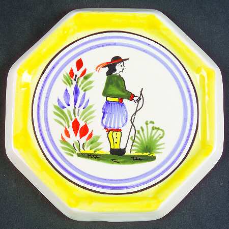 Henriot (Lady Or Man Center) Octagonal Tea Tile