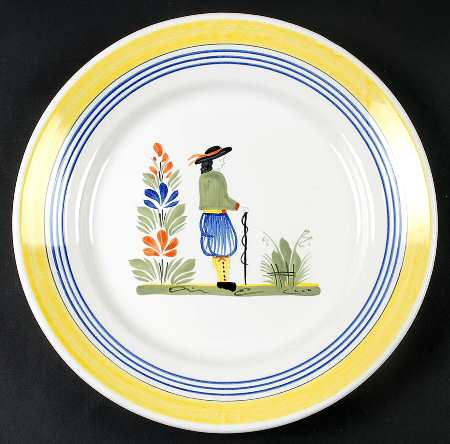 Henriot (Lady Or Man Center) 12" Chop Plate (Round Platter)