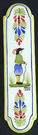 Henriot (Lady Or Man Center) Push Plate