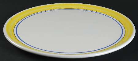 Henriot (Lady Or Man Center) Round Cheese Dish No Lid