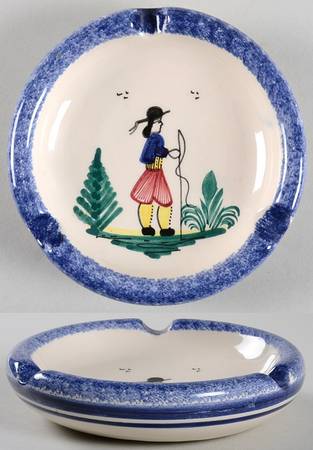Henriot (Lady Or Man Center) 5" Ashtray