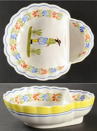 Henriot (Lady Or Man Center) 1 Piece Chip & Dip