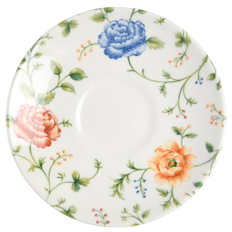 Rose Chintz Saucer