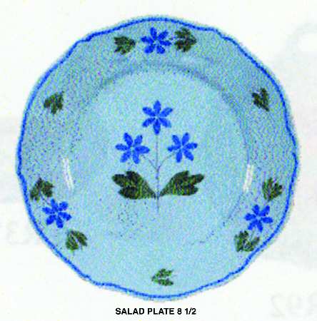 Josette Salad Plate