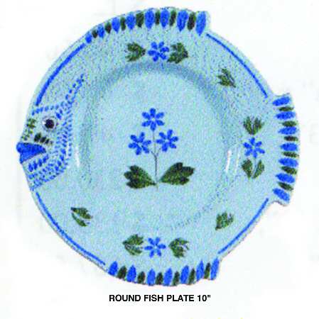 Josette Fish Plate