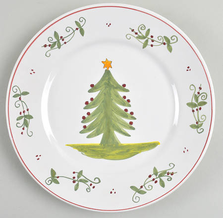 L'Esprit de Noel Salad/Dessert Plate