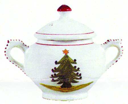L'Esprit de Noel Sugar Bowl & Lid