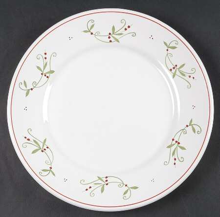L'Esprit de Noel Accent Dinner Plate